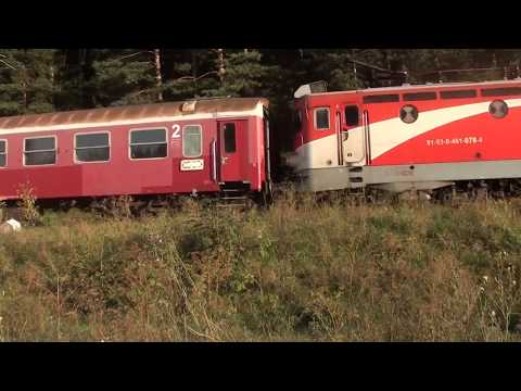 Tren R5703 Suceava - Ilva Mica trece pe la bariera - 10.09.2018
