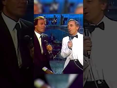 "Que c'est triste Venise", interprété par Julio Igllesias & Charles Aznavour #casadepapel #aznavour