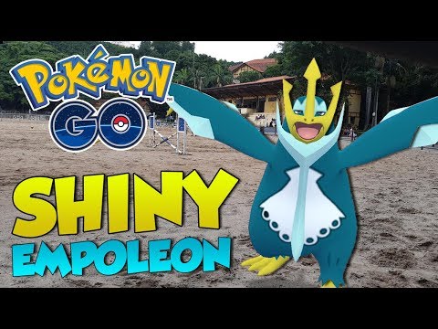 O DIA DO MAGNÍFICO EMPOLEON SHINY  - Pokémon Go | Capturando Shiny (Parte 142)