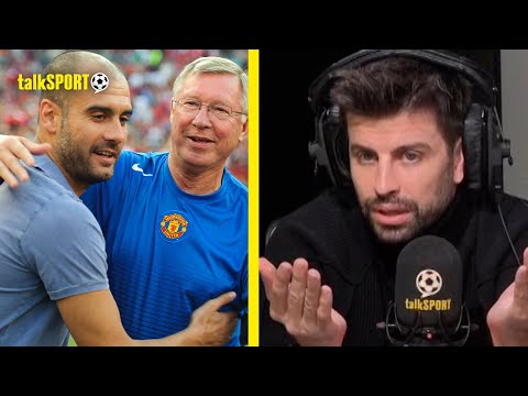 Gerard Pique REVEALS The DIFFERENCES Between Being Managed By Sir Alex Ferguson & Pep Guardiola!👀🤔