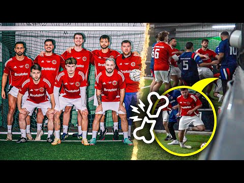 EPISCHES HALLEN FUßBALLTURNIER ESKALIERT KOMPLETT!!