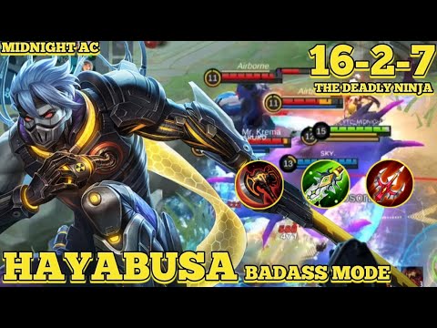 HAYABUSA BADASS MODE - THE DEADLY NINJA IS ARRIVED | HAYABUSA GAMEPLAY | MIDNIGHT AC