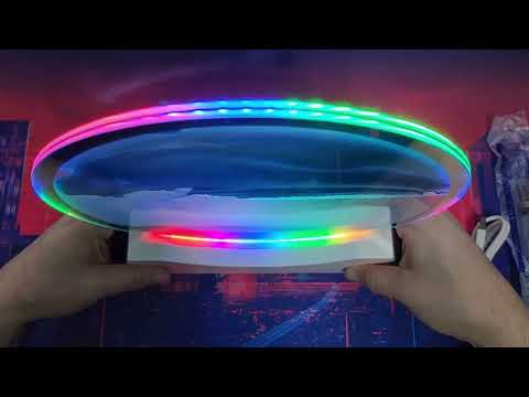 Moving Sand Art Liquid Motion Decor, Sand Art Bluetooth Speaker Bedside Lamp Dimmable Review