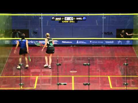 Squash : WSA Cayman World Open 2012 Semi Final Round-up Massaro v El Weleily