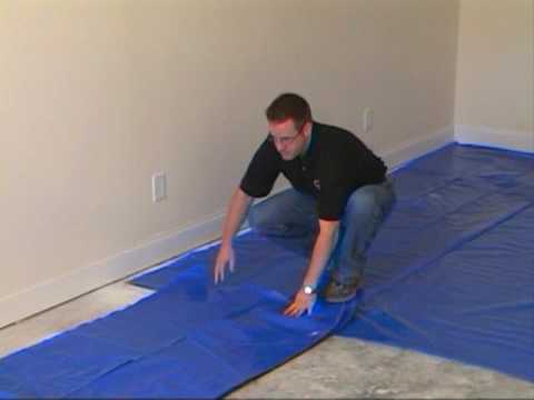 How to Install the Moisture Barrier Over Concrete Subfloor