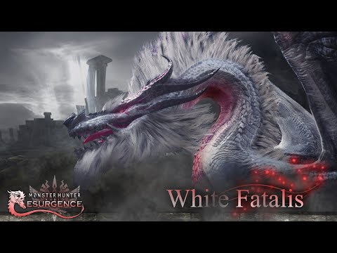 MHWResurgence -  White Fatalis weapon showcase (PC only MOD)