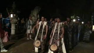 令和元年 木津 神明神社 秋季祭礼 PM21:55