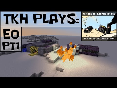 Let's Play: Crash Landing E0 pt1 - Surviving The First Night