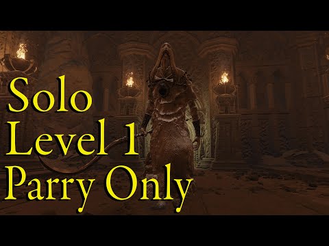Elden Ring - Godskin Apostle (Parry Only, Level 1, Solo)