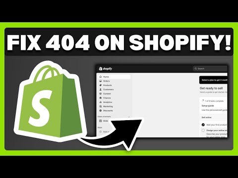 How To Fix 404 Error On Shopify - Full Guide