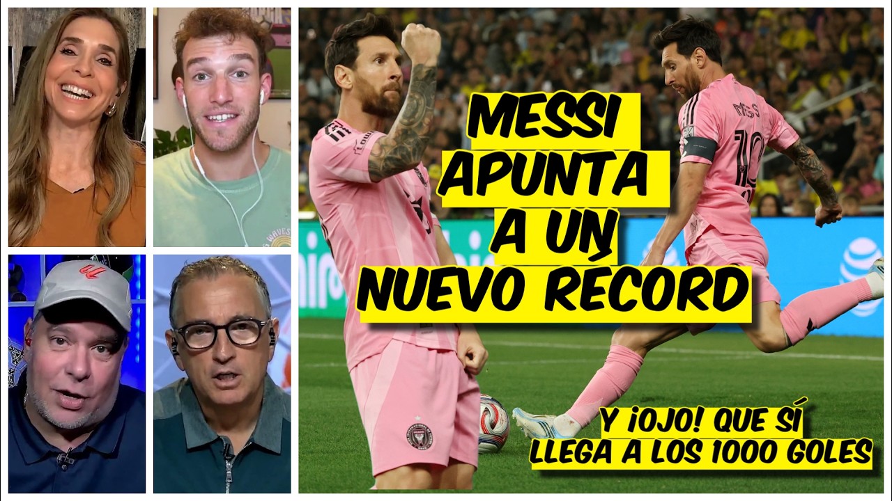 MESSI NO SE CANSA de SORPRENDERNOS. NO PERSIGUE los 1000 goles pero SÍ LLEGARÁ | Exclusivos