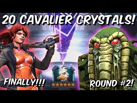 20x 6 Star Man-Thing Cavalier Crystal Opening Round #2! - Marvel Contest of Champions