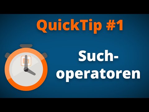 QuickTip #1 - Suchoperatoren - bitfarm-Archiv Dokumentenmanagement