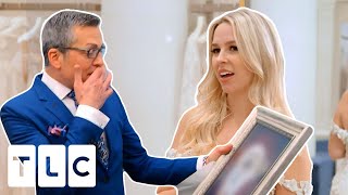 Bridal Gown Designer Gifts Randy A Portrait Of His Dog! | Say Yes To The Dress