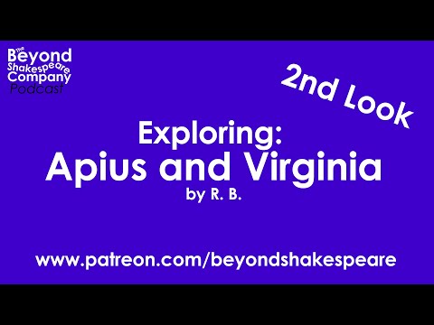 Appius and Virginia (Beyond Shakespeare, webcam, 2021)