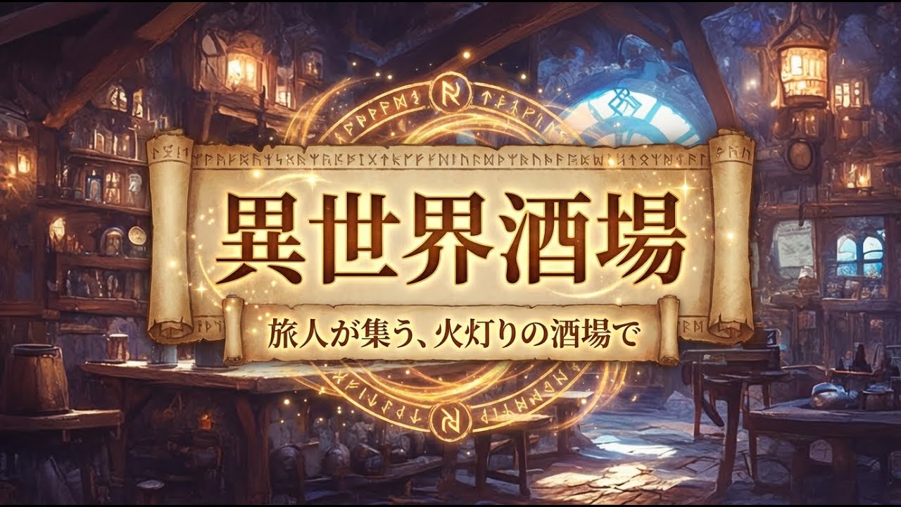 【作業用BGM/ケルト音楽】火灯りが揺れる酒場で