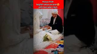 Download lagu Masya Allah ukhti bercadar nikah gerogi banget mau salaman 🤭.semoga bahagia dunia akhirat mp3