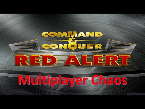 Command and Conquer Red Alert Remastered  4v4  (Multiplayer Chaos)