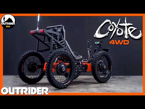 World's Lightest 4WD | Outrider Coyote All Terrain Wheelchair