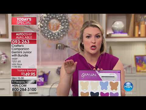 HSN | Crafter's Companion 10th Anniversary 11.06.2017 - 11 AM