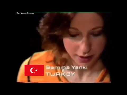 Eurovision postcard - 1975 Turkey