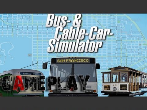 bus & cable car simulator - san francisco (pc dvd)