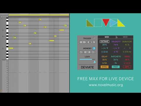 DEVIATE - Free Max for Live Device by Novel Music