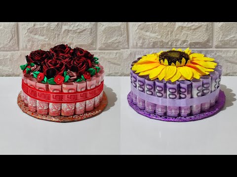 DIY Flower Money Cake