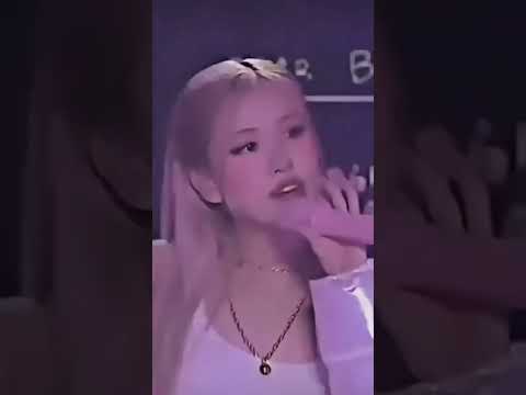 Rose real voice Forever young #blackpink #shorts #rose #foreveryoung #kesfet #kpop