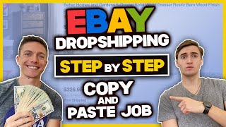 How To DROPSHIP On Ebay As A Beginner STEP By STEP (Copy And Paste Job)