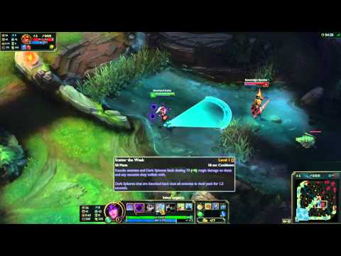 Syndra vs Jarvan, E vs Q+E Knockback Tests [Patch 5.14]