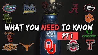 PT 1/2 HOW TO GET RECRUITED FOR COLLEGE GOLF SCHOLARSHIP |  My Story