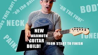 Video thumbnail for New Warmoth Guitar Build!  I'll show ya the whole journey. by Michael Nielsen - Big Hairy Guitars