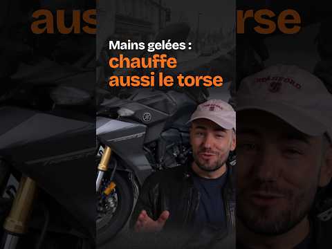 Mains gelées à moto : arrête de chauffer tes doigts