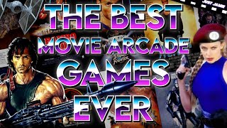 The Best Arcade Movie Tie-In Games That Don't Suck #arcadegames #arcadegaming #retrogames
