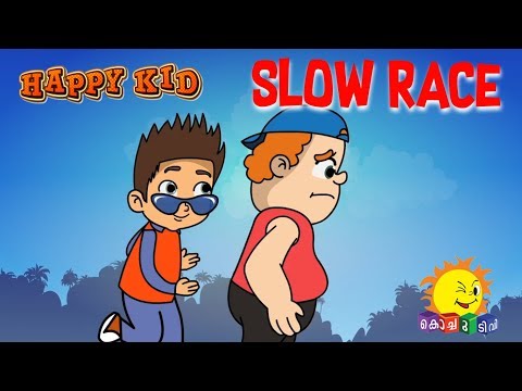 Happy Kid | Slow Race | Episode 32 | Kochu TV | Malayalam