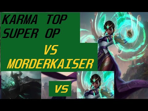 Karma  Vs Mordekaiser  | Parche 11.23