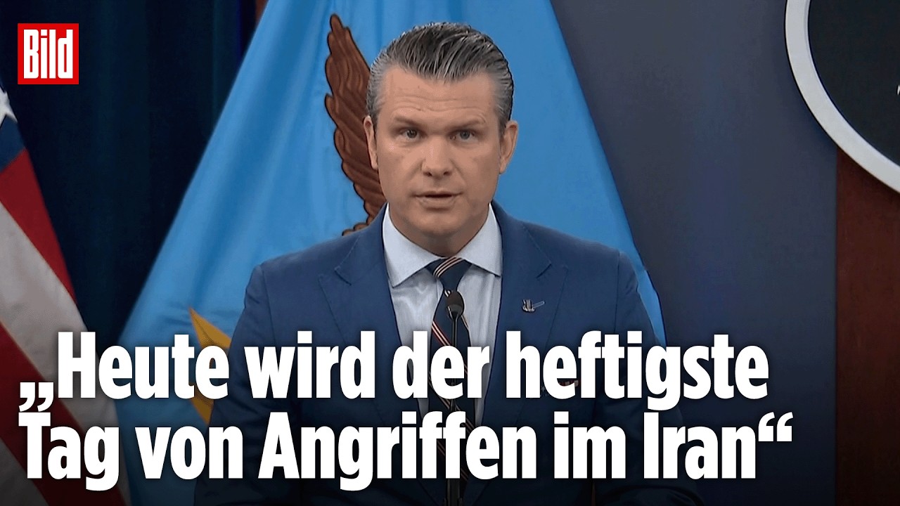 US-Kriegsminister zur Operation „Epische Wut“: Klare Kampfansage von Pete Hegseth