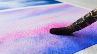 8 Min Daily Watercolor Flow | Exercise For All Levels