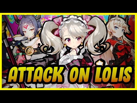 Guild war with a lot of lolis in it - Epic Seven