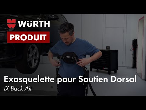 Exosquelette pour soutien dorsal IX Back Air - Würth