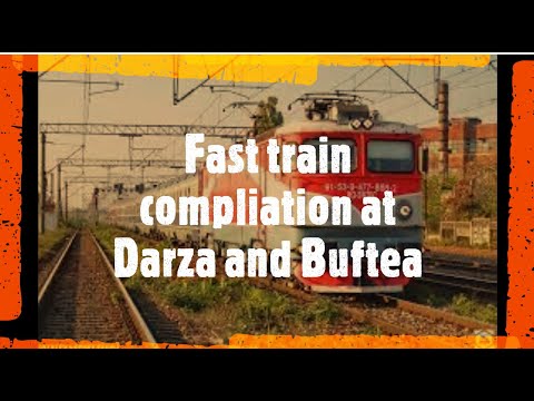 Fast train compilation at Darza and Buftea!