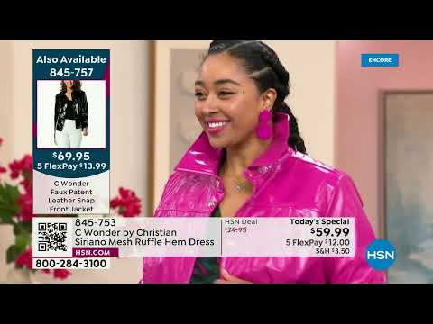HSN | C. Wonder Christian Siriano Fashions 08.10.2023 - 02 AM