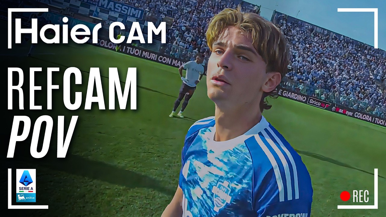 HAIER CAM | REF CAM POV: You Are The Referee in Como-Napoli | Serie A 2025/26