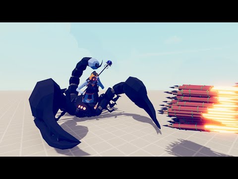 Giant Scorpion vs EVERY GOD｜Totally Accurate Battle Simulator TABS