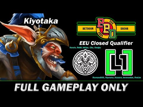 Revenge Match! Kiyotaka Meepo VS Huskar reibl ! Chimera VS L1ga Team - Full Gameplay Meepo#622