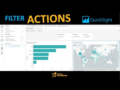 Filter Actions in AWS QuickSight