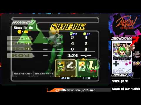 High Desert Showdown 7 // Smash Bros Melee LOSERS FINALS - 3 / 3