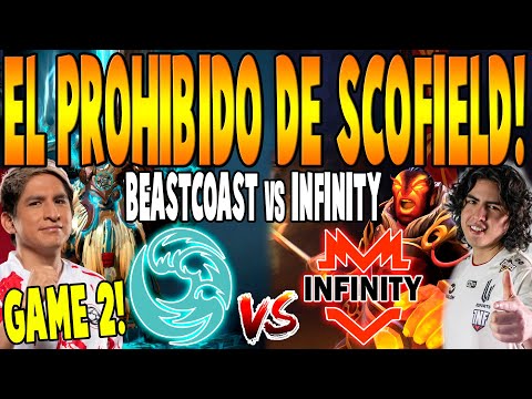 BEASTCOAST vs INFINITY [GAME 2] BO3 - El PROHIBIDO de SCOFIELD! - DPC SA TOUR 1 2023 DOTA 2