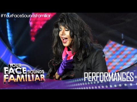 Your Face Sounds Familiar: Sam Concepcion as Janet Jackson - "Escapade"